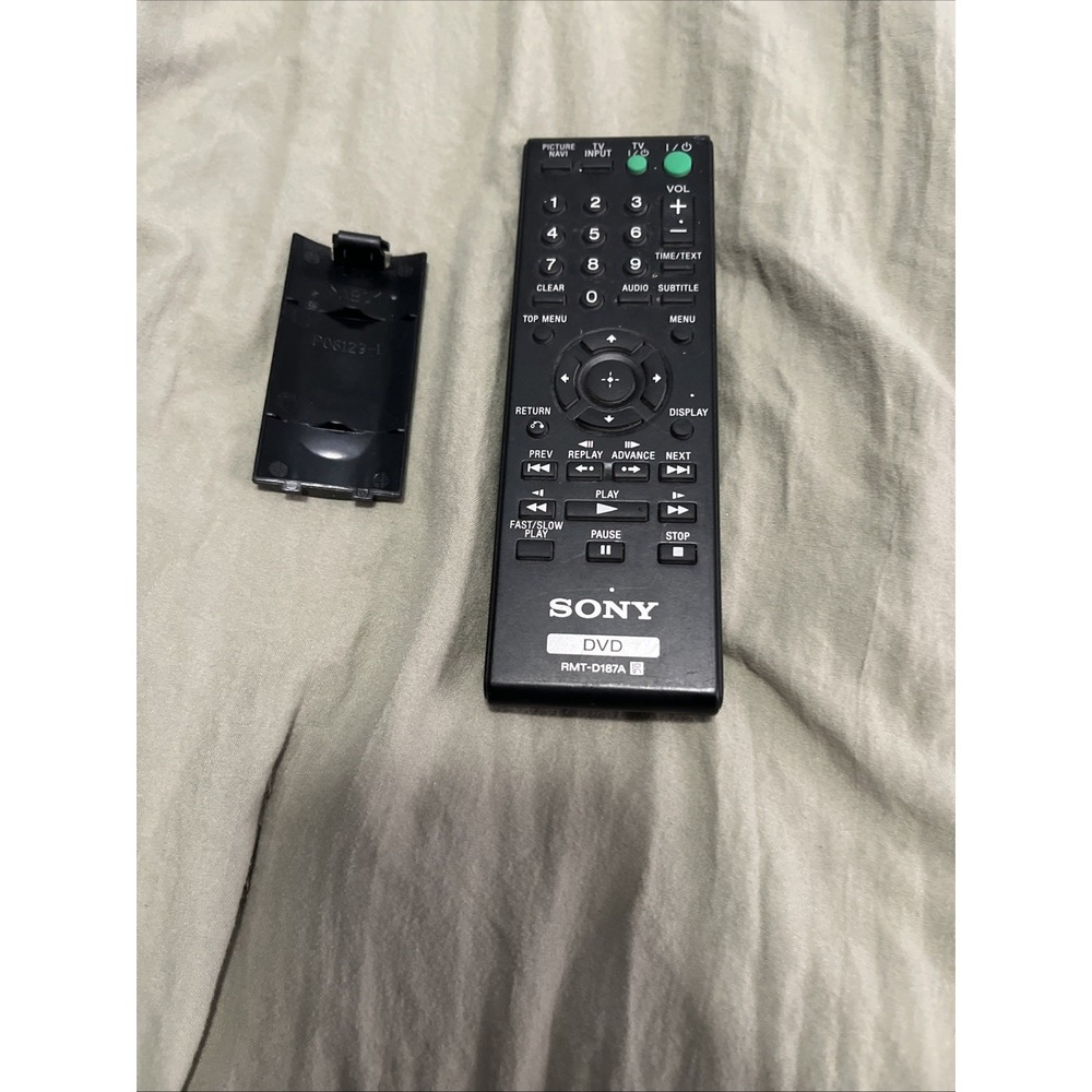 Original DVD Player Remote Control for SONY DVP-SR510H Tested